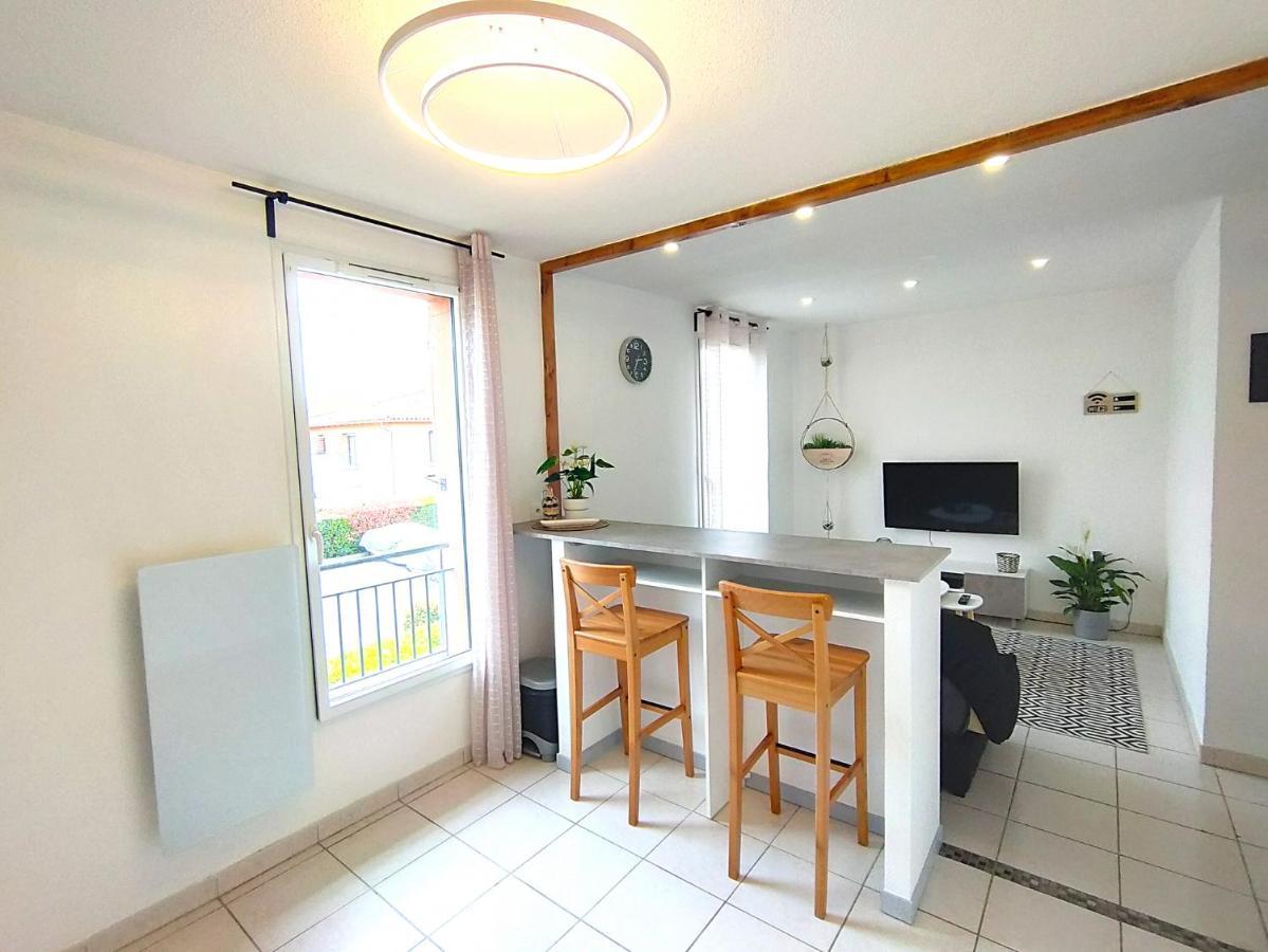 דירות Castelnau-dʼEstrétefonds Le Cosy Eurocentre ► Terrasse ► Parking ► Wifi ► 24/24 מראה חיצוני תמונה