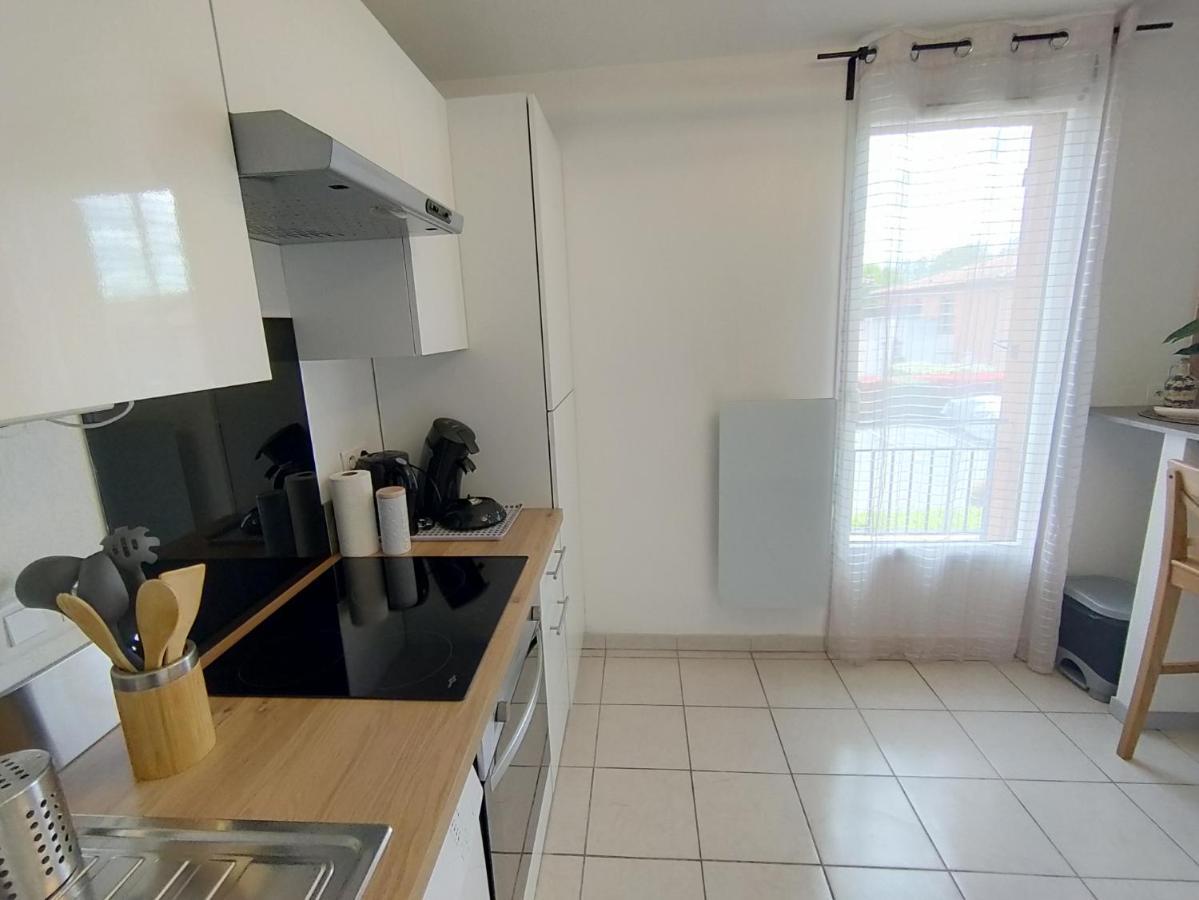 דירות Castelnau-dʼEstrétefonds Le Cosy Eurocentre ► Terrasse ► Parking ► Wifi ► 24/24 מראה חיצוני תמונה